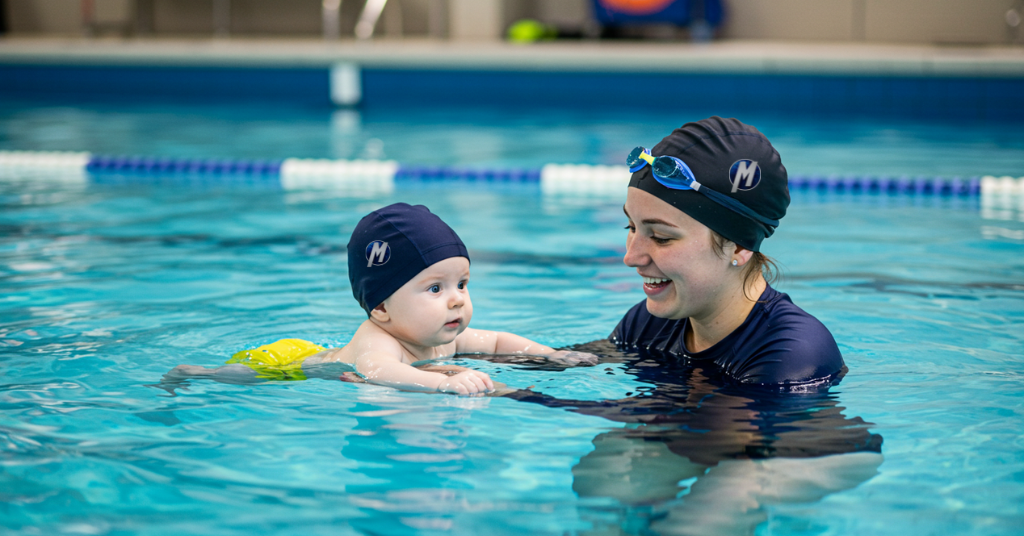 Natação para bebês é a melhor escolha para pais conscientes