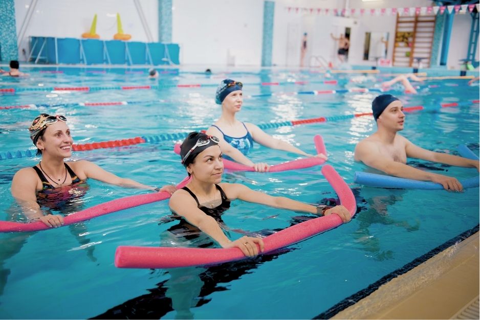 Hidroginástica terapêutica para uma vida mais saudável